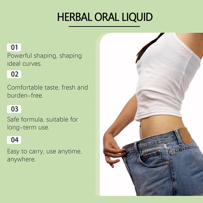 GLP-1 Supplement Liquid Drops Weight Loss anti Cellulite Promote Thigh Waist Belly Fat Reduction Slim down Body Slimming Oil
